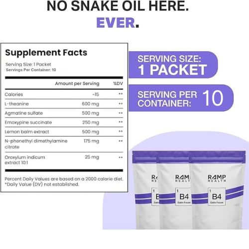 Ramp Health B4 Supplement Powder 10 Packets