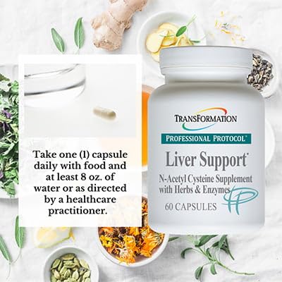 TRANSFORMATION The Genesis of Good Health Enzymes Liver Support Formula with Vitamin A, Herbal Blend & Digestive Enzymes Capsules, 60 Count