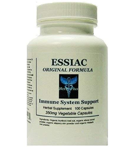 Herbs Plus Essiac Herbal Capsules 25% Sheep Sorrel Root, 1 Count