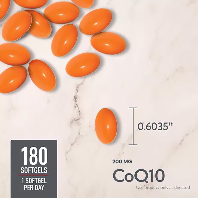 Generic CoQ10 200 mg Capsule 180 Count