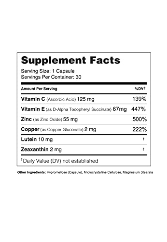 Visual Advantage Premier Formula for Eye Health Capsules, 30 Count