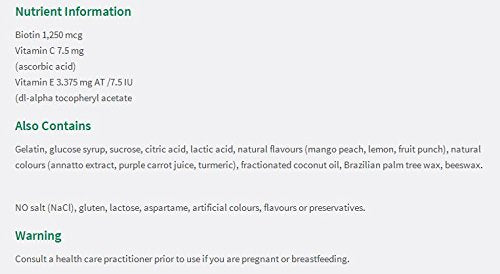 Jamieson Biotin Gummies 100 Gummies