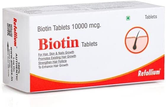 Generic Refollium Advanced Biotin Tablet 30 Tablets