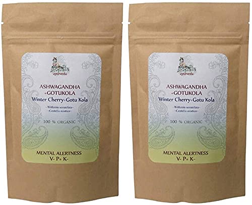 Gopala Organics Ashwagandha + Gotukola Capsules, 1 Capsule