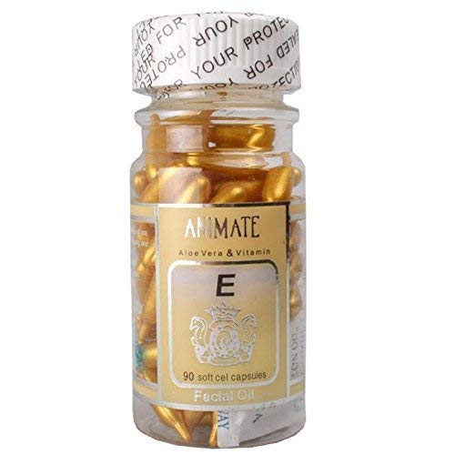 Grah Aloe Vera and Vitamin E Facial Oil Capsule, 90 Count