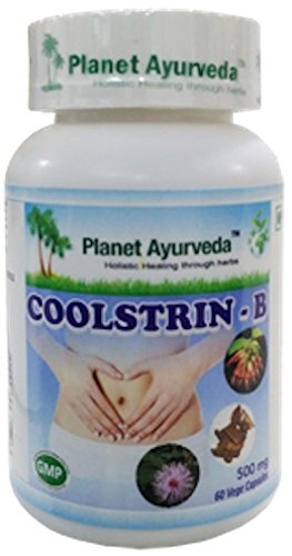 Planet Ayurveda Coolstrin B Capsules, 60 Capsules, Pack of 2