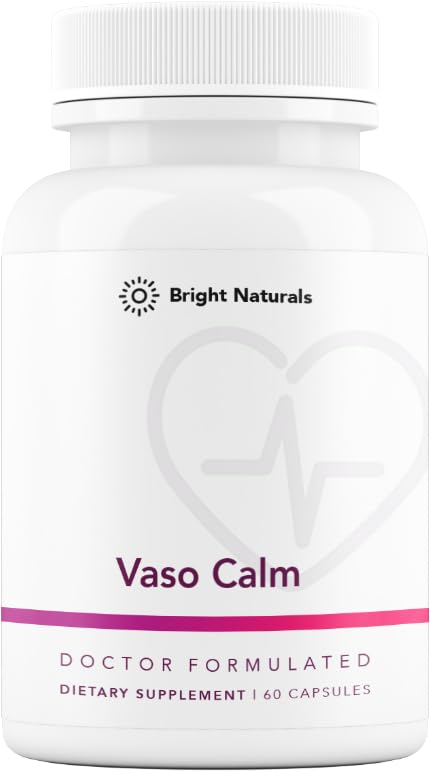 Bright Naturals Vaso Calm Healthy Blood Balance Supplement 60 Capsules