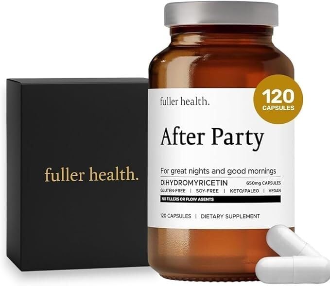 Fuller Health After Party DHM Supplement 650mg Capsule, 120 Count