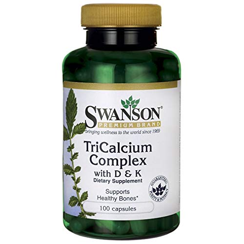 Swanson Tricalcium Complex with Vitamins D & K 100 Capsules