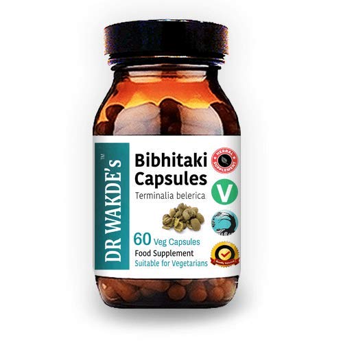 DR WAKDE'S Bibhitaki Capsules, 60 Veg Caps