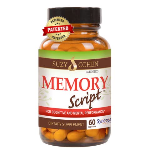 Script Essentials Memory Script Lions Mane Ginkgo Phosphatidylserine Nootropic Focus Capsule 1