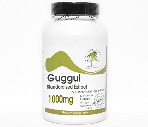 Naturetition Supplements Guggul Standardized Extract 1000mg, 200 Capsules