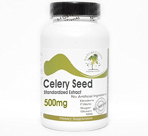 Naturetition Supplements Celery Seed Standardized Extract 500mg Capsules 1 Capsule