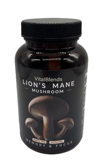 VitalBlends Lions Mane Mushroom Capsule 120 Capsules
