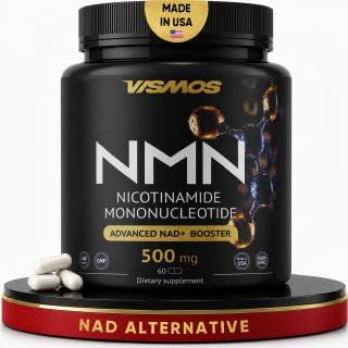 VISMOS NMN Supplement 500mg Capsule 60 Count