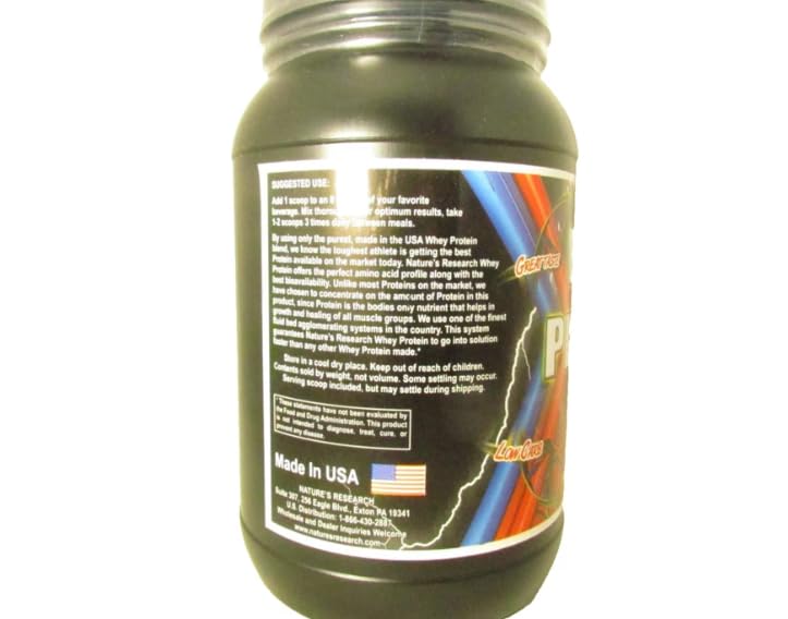 Generic Whey Protein Powder Vanilla, 1 Count
