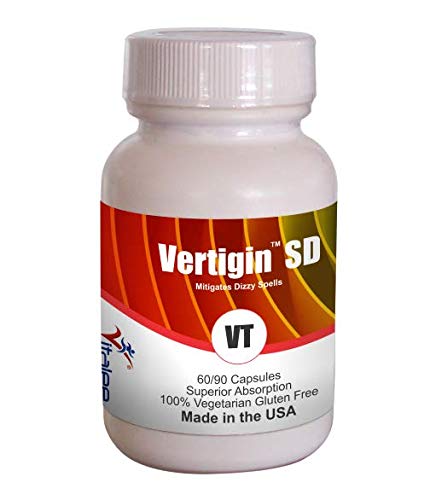 Vitalee Nanomed Vertigin SD- Vertigo Supplement Capsule, 60 Count