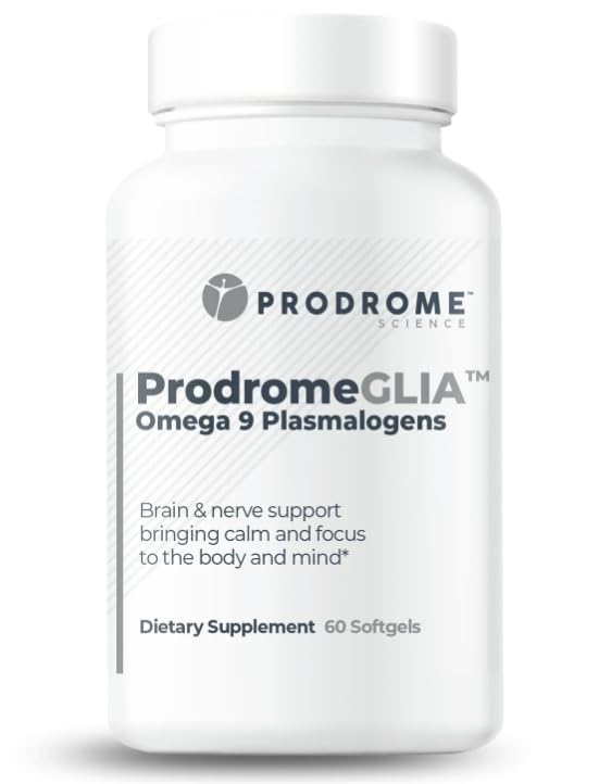 Prodrome Plasmalogen Brain & Nervous System Support Supplement with Omega-9 60 Softgels