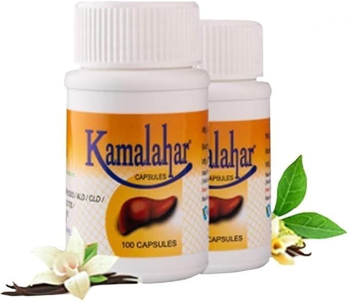 KAMALAHAR Liver Support Capsules 1200 Capsules