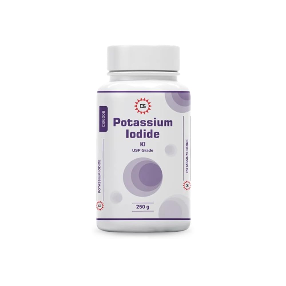 Dawn Scientific Inc. Potassium Iodide USP Grade 250 g Crystal, Powder