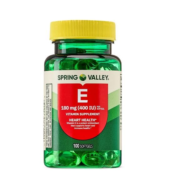H4U Vitamin E Extra Strength Softgels 100 Count
