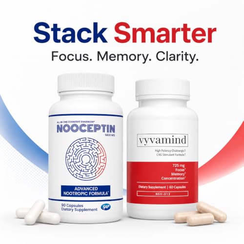 vyvamind Nooceptin Nootropic Stack 150 Capsules