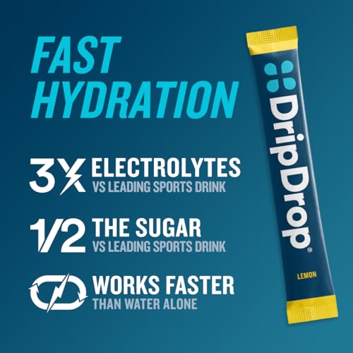 DripDrop Hydration - Electrolyte Powder Packets 128 Count