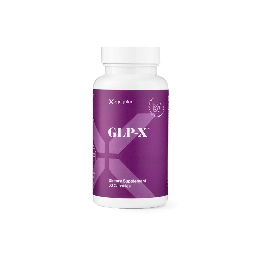 Xyngular GLP-X GLP-1 Support Supplement with Eriomin Lemon Extract & Berberine - 60 Capsules