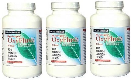 Mr. Oxygen OxyFlush Capsule, 3 Bottles