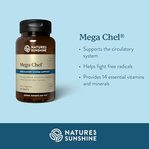 Nature's Sunshine Mega-Chel Tablets 240