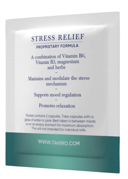 TAHIRO Stress-Relief Brain Support Capsule, 56 Count