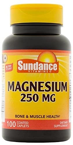 Sundance Magnesium 250 mg Caplets, 200 Caplets