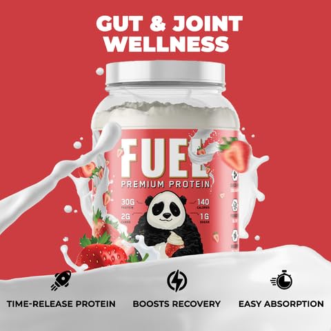 Underground Bio Labs Panda Fuel Premium Protein Whey Protein Powder, 40 Servings