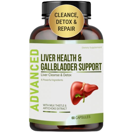 NutraPro Liver Health Formula & Gallbladder Support Capsules, 60 Capsules