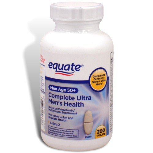 Equate Complete Ultra Men's Health, 200 Tablets