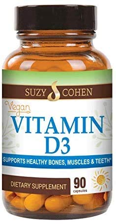 Script Essentials Vegan Vitamin D3 5000 IU Bone & Immune Support Non-GMO Gluten Free 90 Capsules