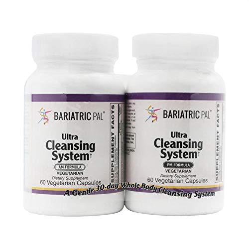 BariatricPal Ultra Cleansing System AM/PM Vegetarian Capsules, 120 Capsules