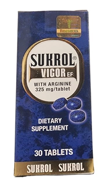 Sukrol Vigor Dietary Supplement Tablet 30 Count