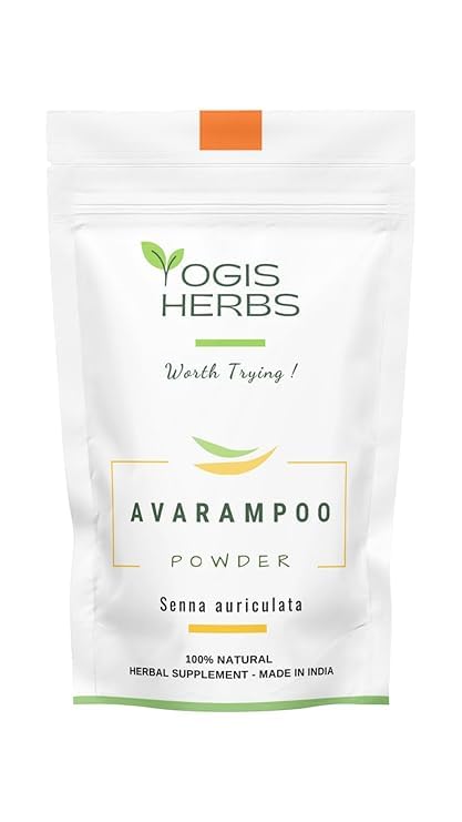 YOGIS HERBS Avarampoo Powder 8 oz