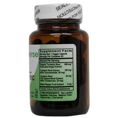 Naturverse Turmeric Capsules 60 Count