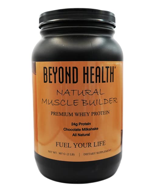 Beyond Health Natural Muscle Builder Premium Whey Protein Powder 32