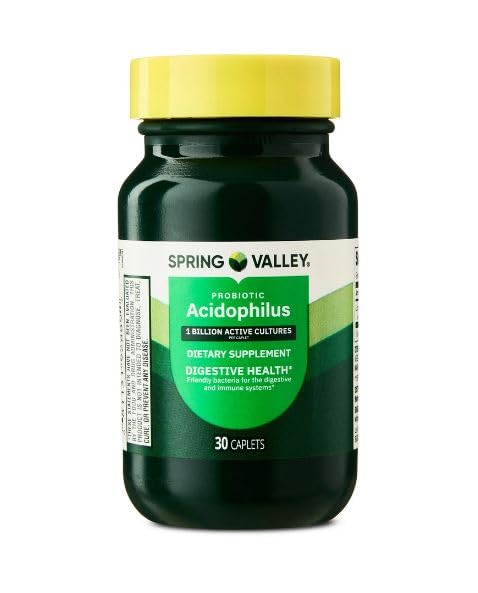H4U Probiotic Vegetable Tablets for Digestive Health, Extra Strength, 200 Count