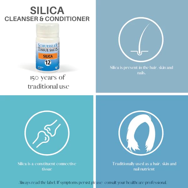 Schuessler Tissue Salts Silica Tablet 100 Tablets