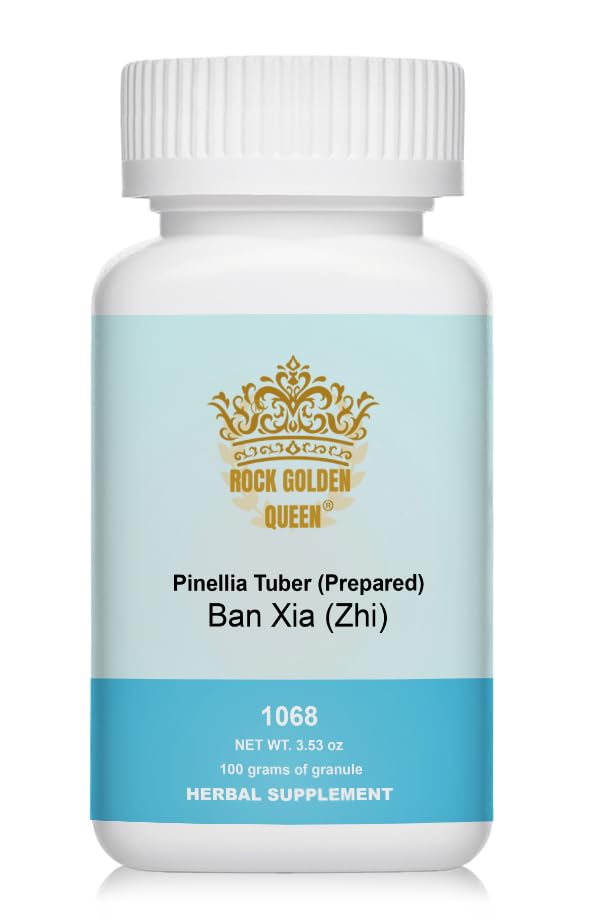 Rock Golden Queen Ban Xia (Zhi), Pinellia (Prepared) Granule Powder, 3.53 oz