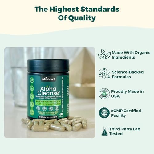 EdenBoost Liver Support Supplement Capsule, 60 Capsules