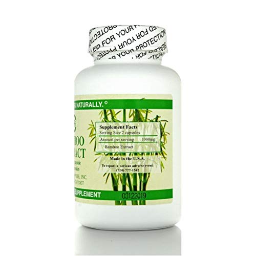 Chi's Enterprise Bamboo Extract 500mg Capsule, 120 Count