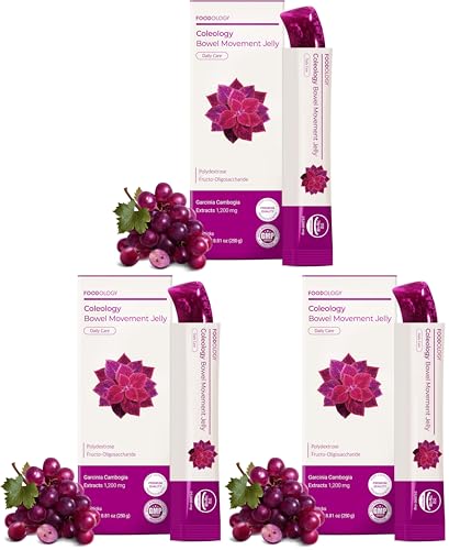 FOODOLOGY Coleology Bowel Movement Jelly Gummy, 30 Gummies