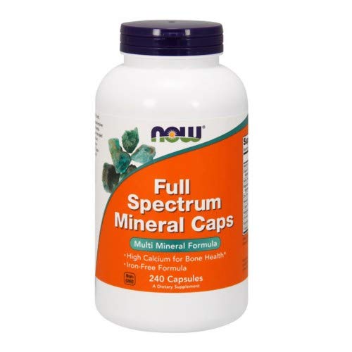 NOW Foods Full Spectrum Mineral Capsules, 3 Pack