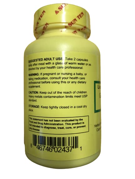 Sun Ten Licorice & Jujube Combination Gan Mai Da Zao Tang Capsules 100