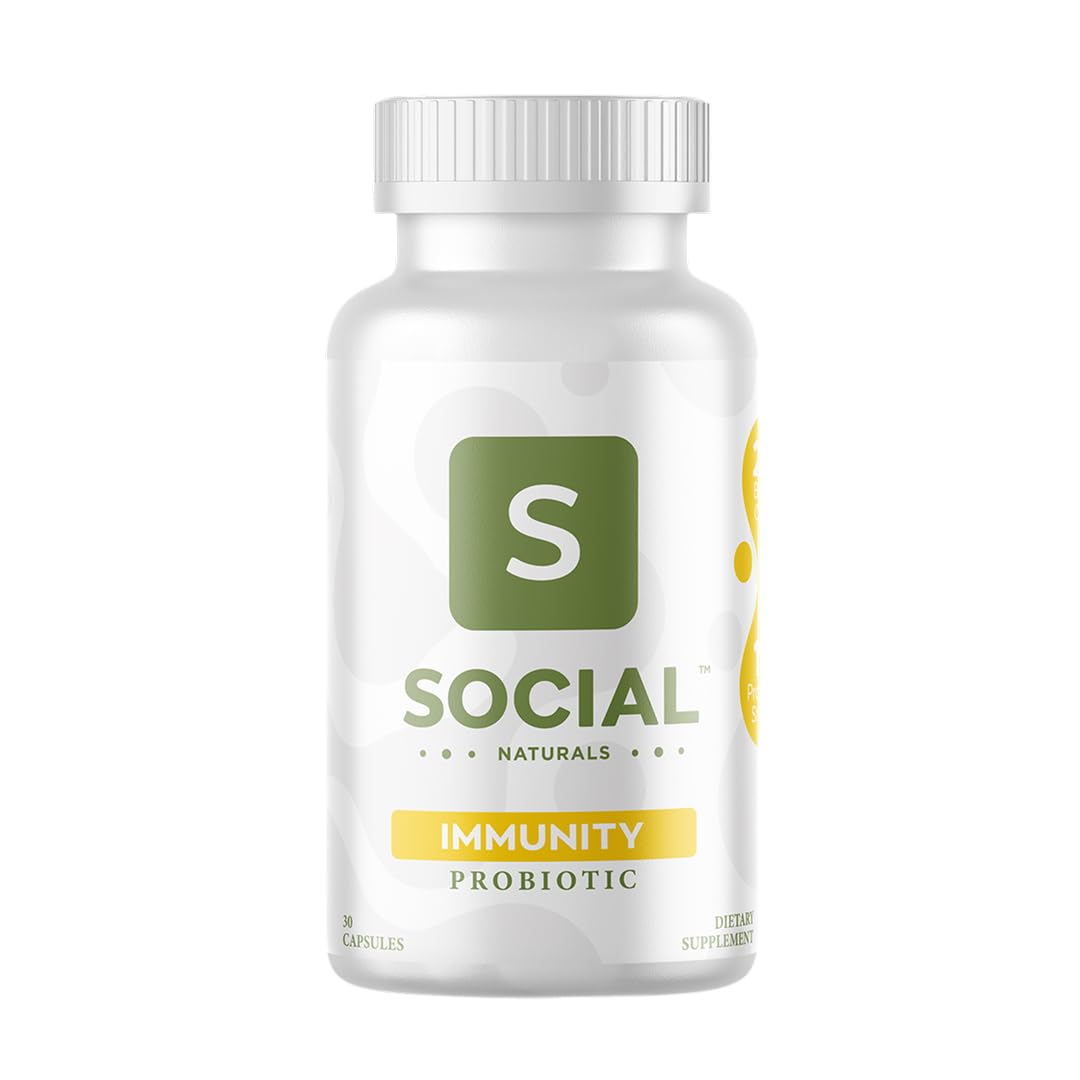 Social Naturals Immunity Probiotic Capsule, 30 Capsules